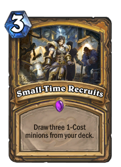 small-time recruits