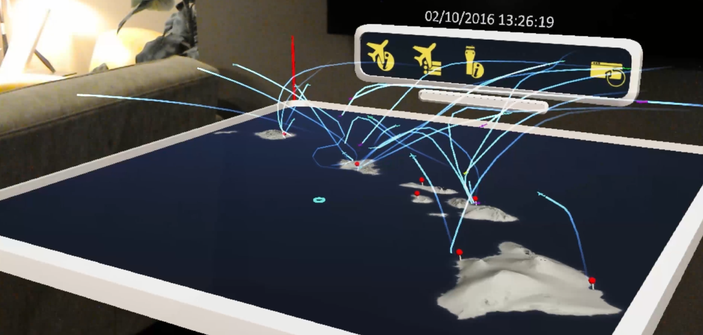 HoloLens Flight Vis